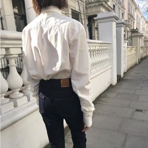 TOTEME // Standard straight high waist full length denim (27)